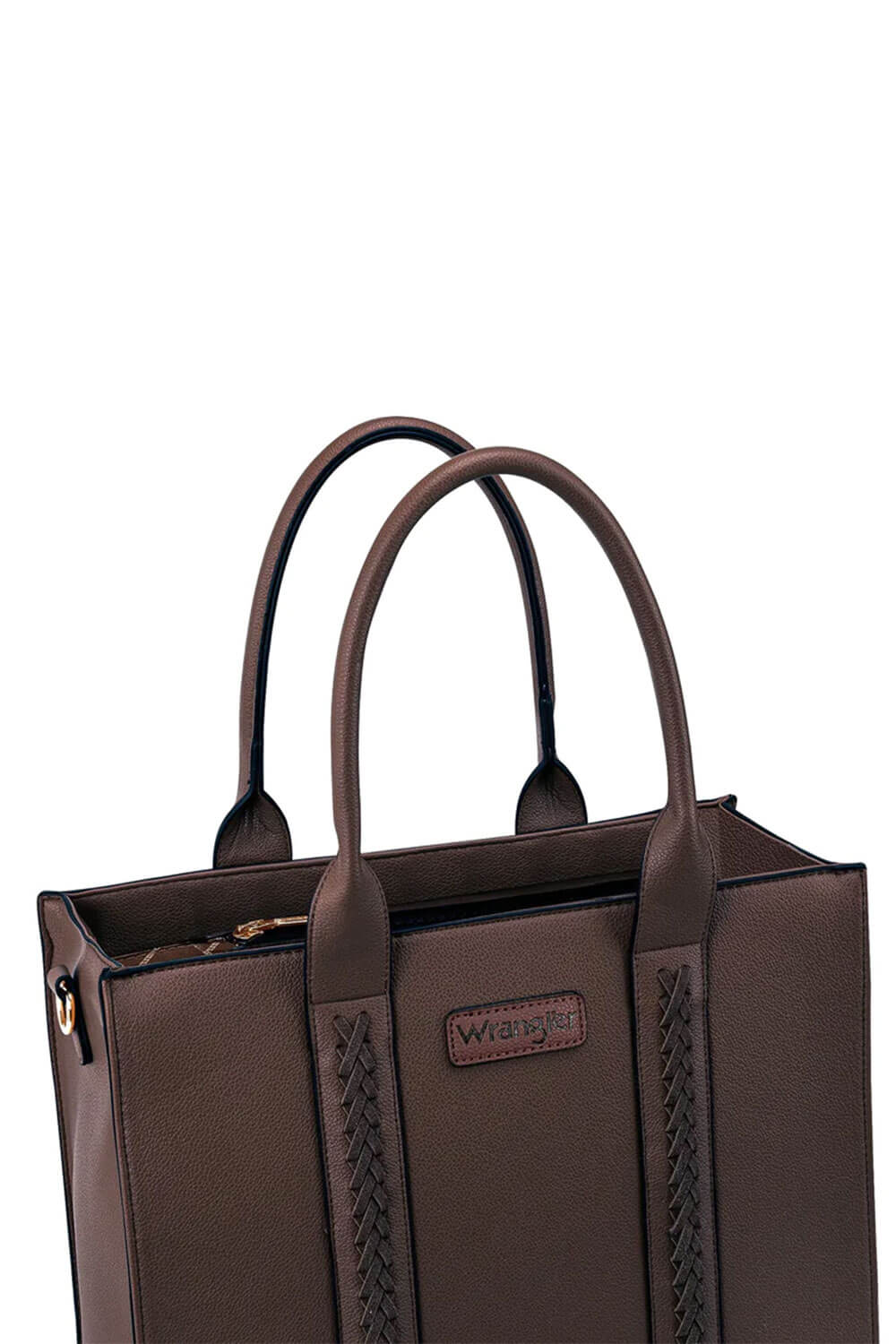 Buy Wrangler Tote Bag Large Satchel with Zipper Top Handle Handbag for Women  WG70-8317-BG at Amazon.in